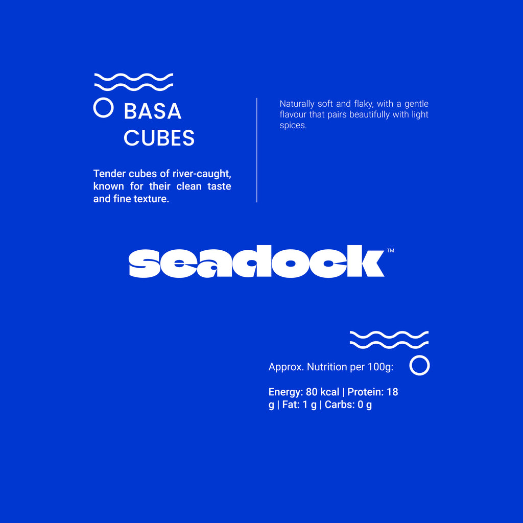 Basa cubes (బాసా చేప క్యూబ్స్) - Net 1/2kg / 500gm