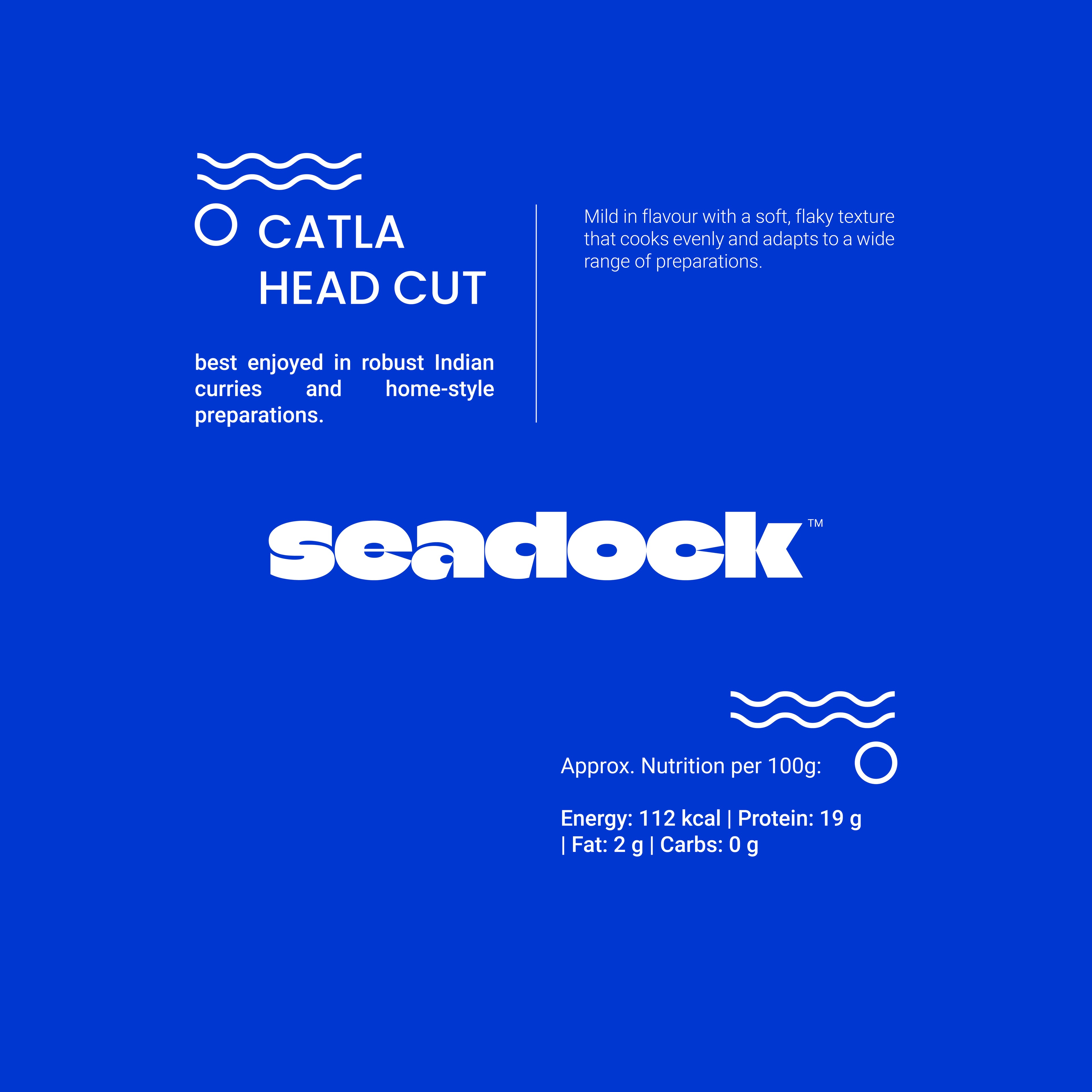 Catla Head (బోచె చేప తల) - 2 Pieces