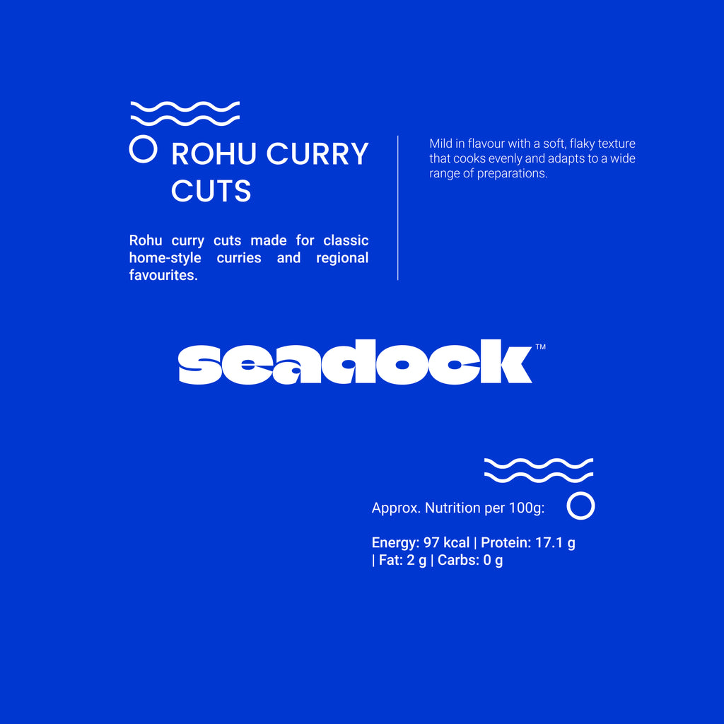 Rohu curry cut (రోహు చేప కర్రీ కట్) - Net 1/2kg / 500gm