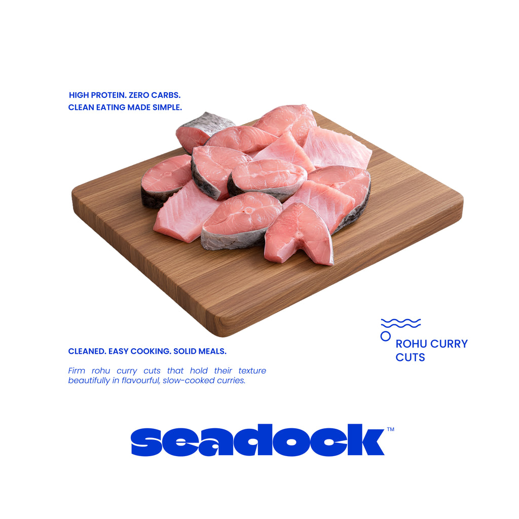 Rohu curry cut (రోహు చేప కర్రీ కట్) - Net 1/2kg / 500gm