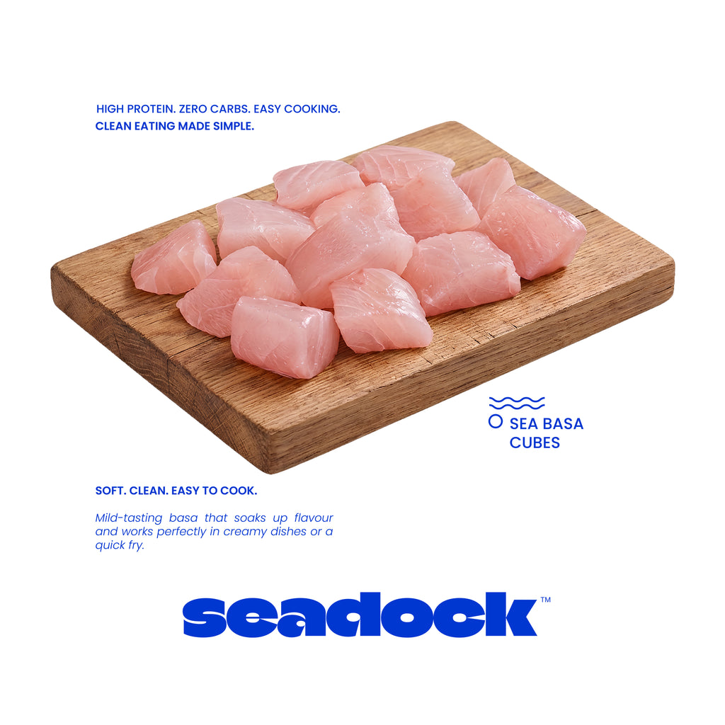 Sea Basa Cubes (బాసా చేప క్యూబ్స్) - Net 1/2kg / 500gm